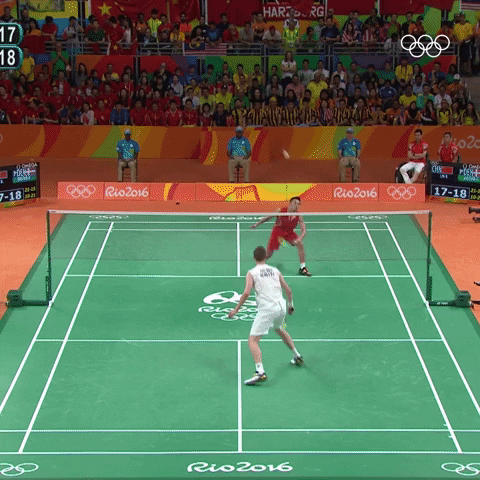 Badminton GIF by Olympics