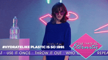 lonelywhale zooey deschanel plastic 1990 lonely whale GIF