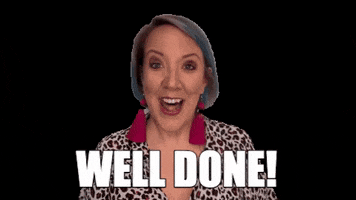 Well Done Good Job GIF by maddyshine