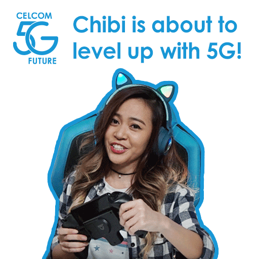 Level Up Gamer GIF by Celcom