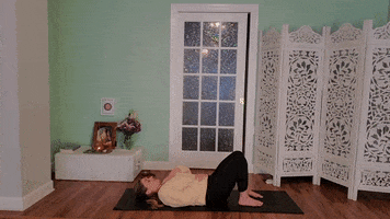 Deerga Swasam Pranayama Three Part Breath GIF