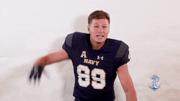 Lets Go GIF by Navy Athletics