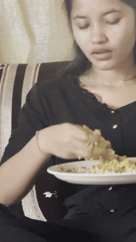 Rice Eating GIF
