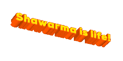 Shawarma Is Life Sticker by BaladiManouche