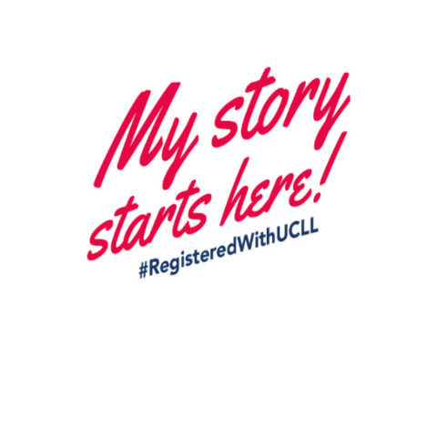 Registered With Ucll Sticker by Hogeschool UCLL