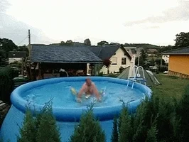 inflatable summer GIF