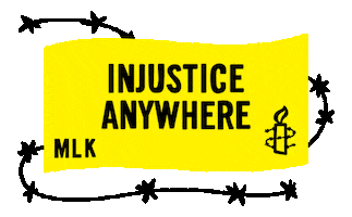 Human Rights Protest Sticker by Amnesty UK