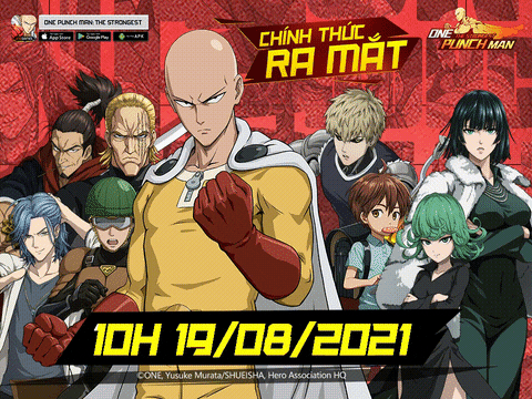 Tặng 700 giftcode One Punch Man: The Strongest mừng Open Beta 0