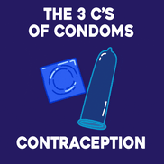 The 3 C's of condoms