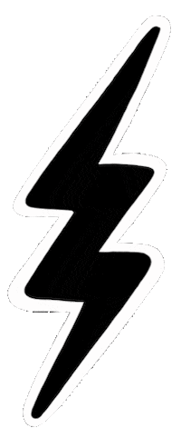 Lightning Sticker by Jubel Agency