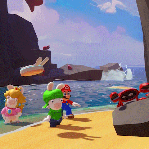 Beach Life GIF by Mario + Rabbids