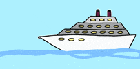 On A Boat Ocean GIF by Fox Fisher
