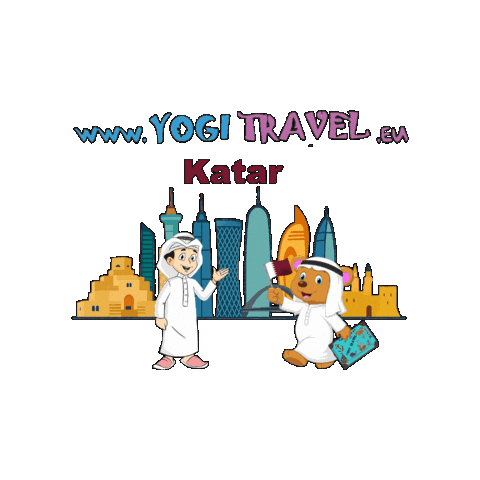 Qatar Slovakia Sticker by Yogi Travel