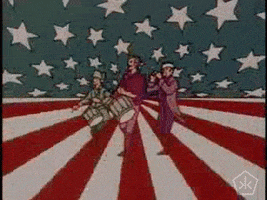 fourth of july art GIF by Okkult Motion Pictures
