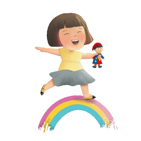 Happy Sticker