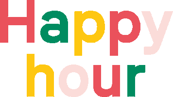 Happy Hour Sticker by Love Triangle Pizza