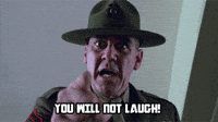 You Will Not Cry Full Metal Jacket GIF