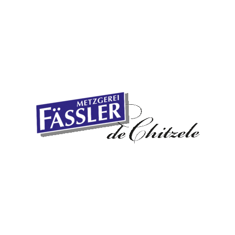 Metzgerei Fässler Sticker