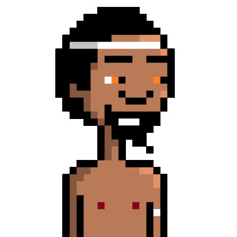 Pixel Hunter2 Sticker