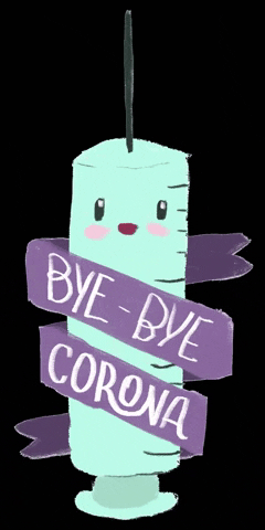 Bye Bye Corona GIF by Abstrusa - Find & Share on GIPHY