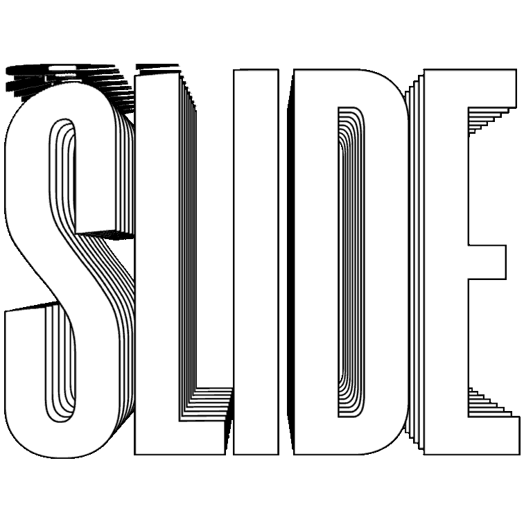 Typography Slide Sticker