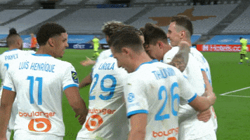 Happy Leonardo Balerdi GIF by Olympique de Marseille