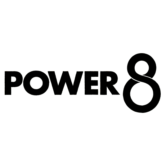 Power 8 Sticker
