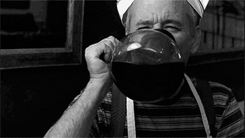 Black And White Coffee GIF - Find & Share on GIPHY