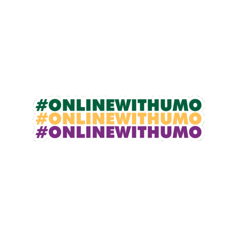 Umo Sticker by University of Mount Olive