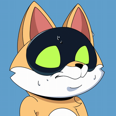 Nervous Oh No GIF by Artificial Inu