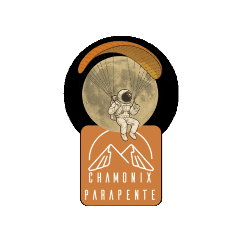 Space Smile Sticker by ChamonixParapente