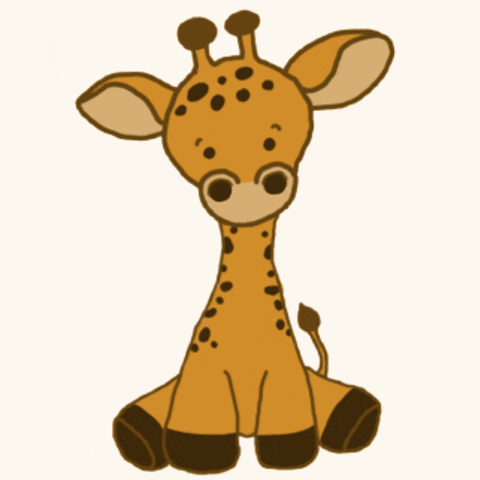 Giraffe Jerapah GIF