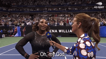 Oh My God Omg GIF by US Open