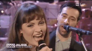 stefaniafioskycarboni sanremo jalisse GIF