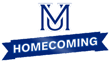 Hound Em Sticker by Moravian University