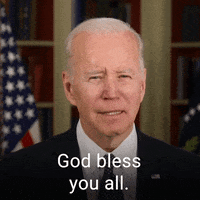 God Bless You All Democratic Party GIF by Joe Biden