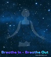Deep Breath Mindfulness GIF by Djemilah Birnie