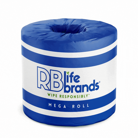 Toilet Paper Hypoallergenic GIF by RB Life Brands