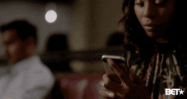 bet networks phone GIF by BET