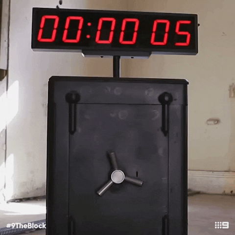 countdown GIF by theblock