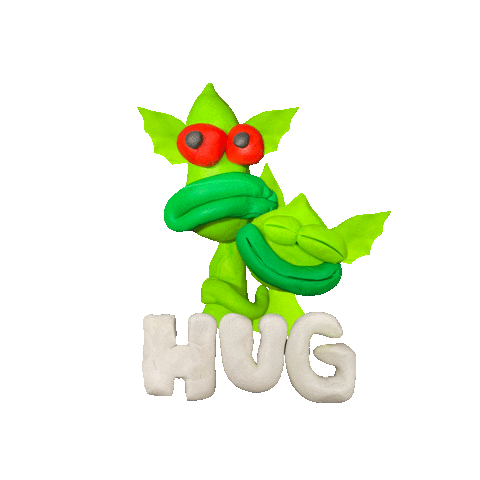 Hug Sticker by Creepz