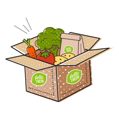 Good Food Hello Sticker by HelloFresh Canada for iOS & Android | GIPHY
