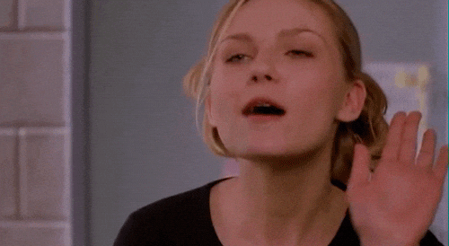 kirsten dunst goodbye GIF