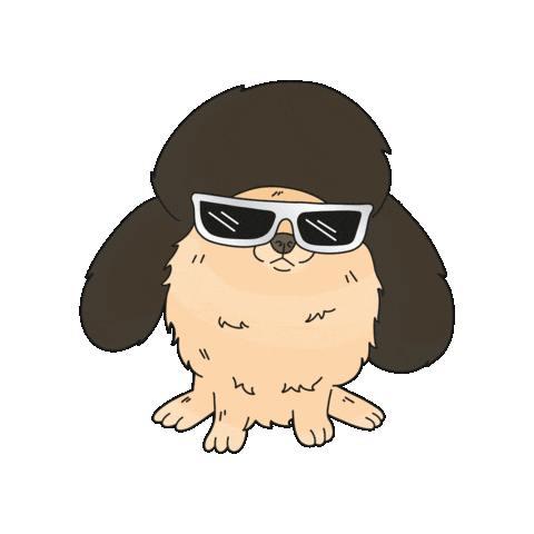 Dance Dog Sticker