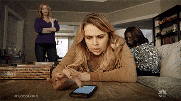frustrated good girls GIF by NBC