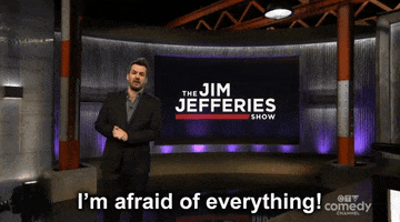 Scared Jim Jefferies GIF by CTV Comedy Channel
