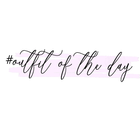 Outfit Of The Day Sticker