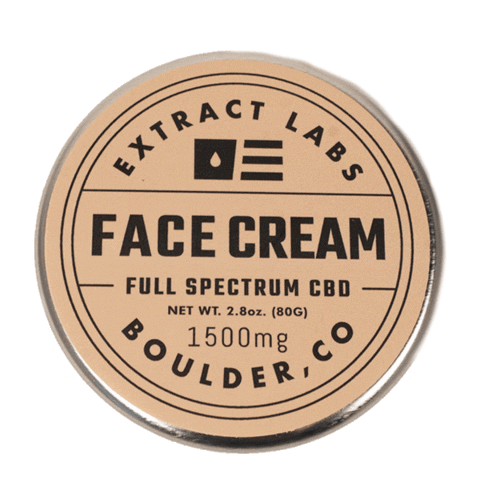 Cbd Face Cream Sticker by Extract Labs