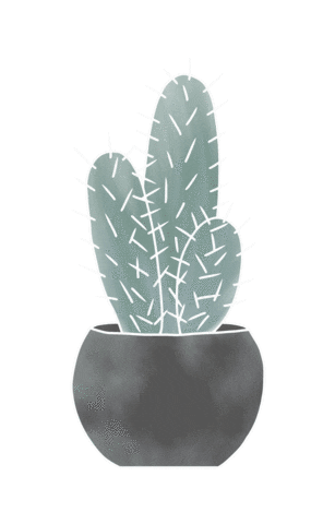 Plant Cactus Sticker