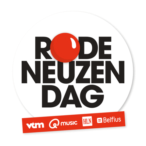 Logo Sticker by Rode Neuzen Dag
